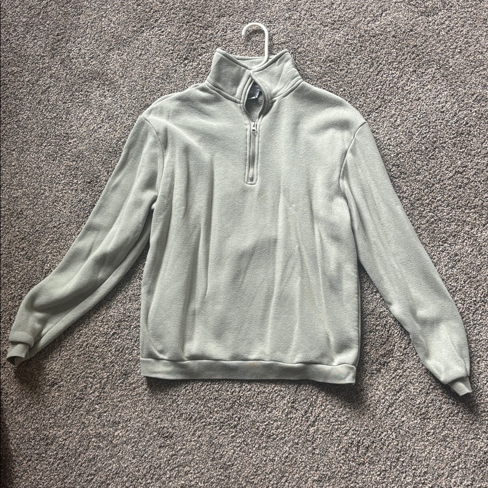 Light green Quarter-Zip Pullover